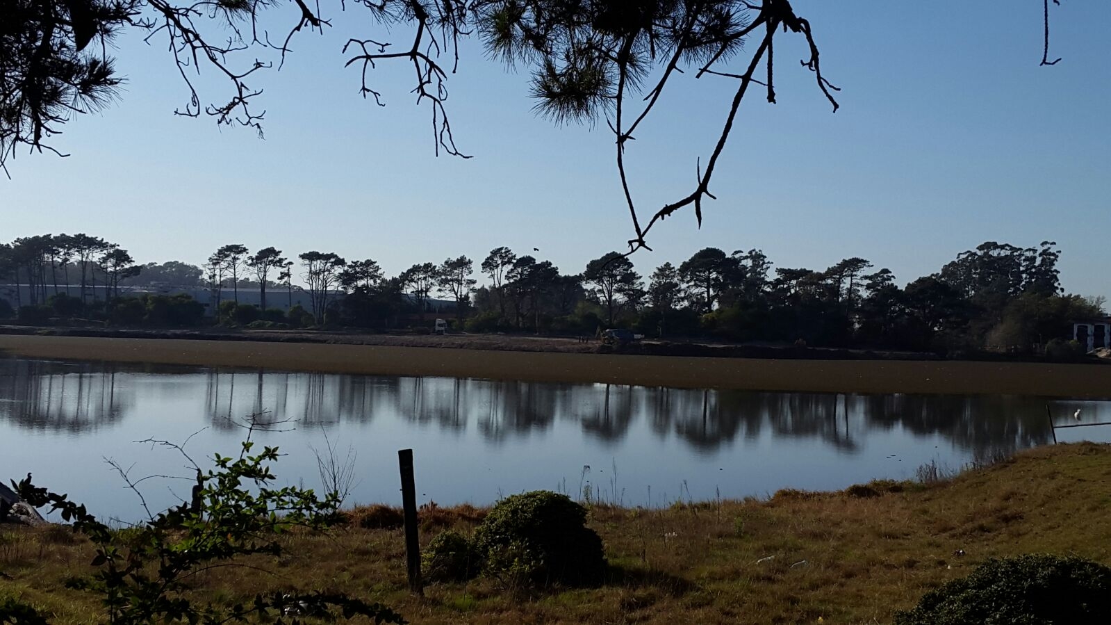 Vecinos de La Caleta en Canelones denuncian contaminación de lago