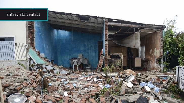  Reconstrucción de casas en Dolores: El objetivo es «atender a las familias que no pueden hacer frente a esta desgracia que pasó», dice representante del Ministerio de Vivienda
