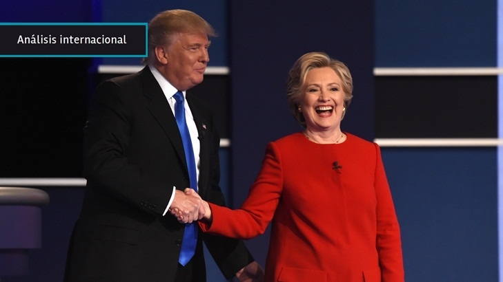  EEUU: Clinton logró incomodar a Trump y se quedó con el primer debate presidencial