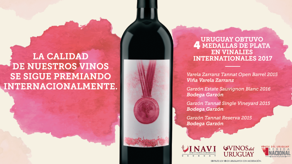  Una vez más los vinos uruguayos fueron reconocidos en Vinalies Internationales 2017