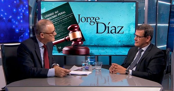  Jorge Díaz: “Asociar una modificación en el sistema procesal al incremento de delitos es inconsistente”