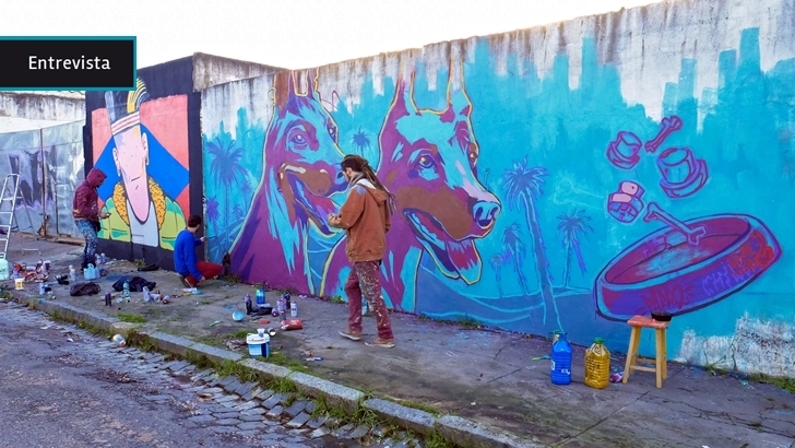  «En este lugar se necesita un poco de vida»: Más de medio centenar de artistas le puso color a Castillos