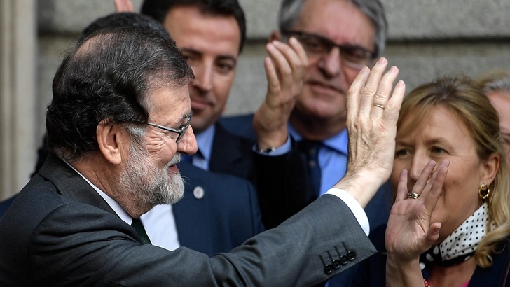  La moción de censura a Rajoy y las palabras de Sánchez, el nuevo presidente