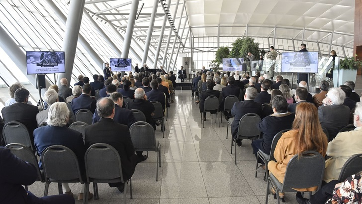  Se celebró el 75° aniversario del primer aterrizaje en el Aeropuerto de Carrasco