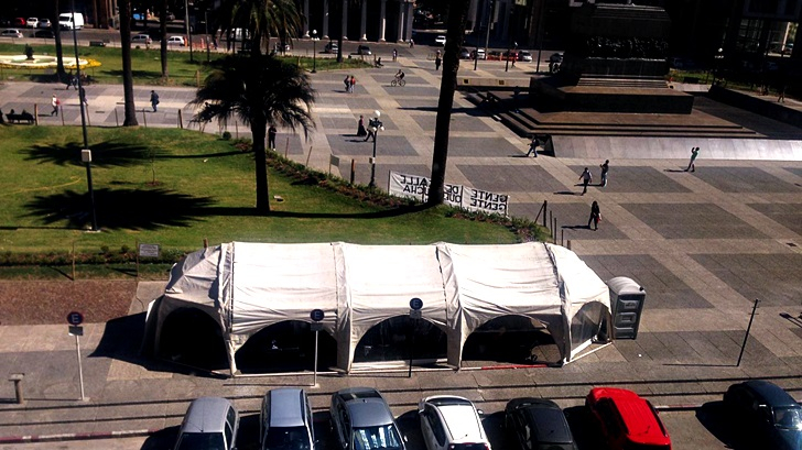  Los ojos de la radio: Evento en Plaza Independencia para buscar soluciones al problema de la indigencia