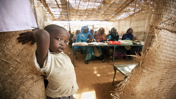Campamento de refugiados en Darfur - Sudan