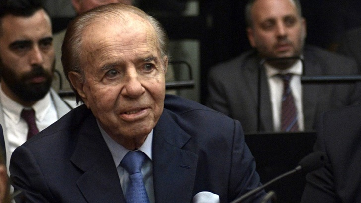  Falleció ayer a los 90 años el expresidente argentino Carlos Saúl Menem