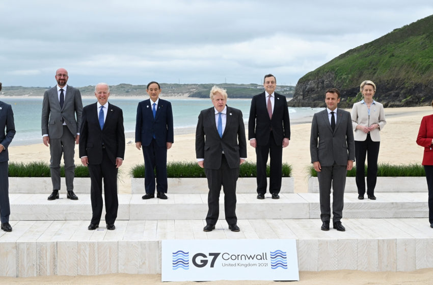  ¿Qué dejó la reunión del G7 en Cornwall, Inglaterra?