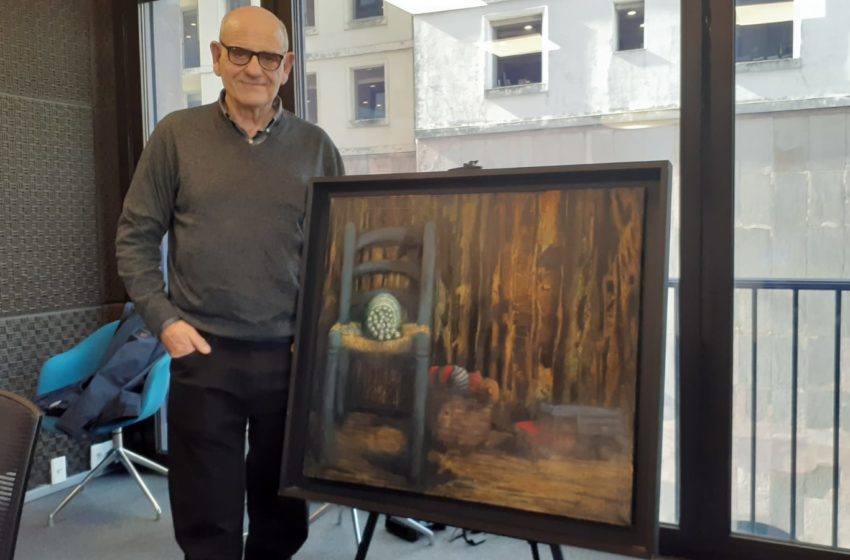  La Conversación: Con el artista uruguayo que expone esta semana en el estudio, Miguel Porley