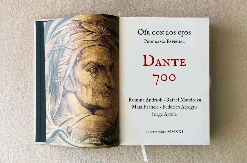  Martes 14 de septiembre: Dante 700. Un programa especial de Oír con los ojos