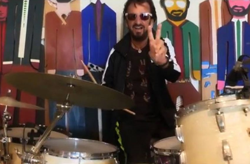  La Música del Día: Ringo Starr se une a 100 bateristas para una versión de “Come Together”