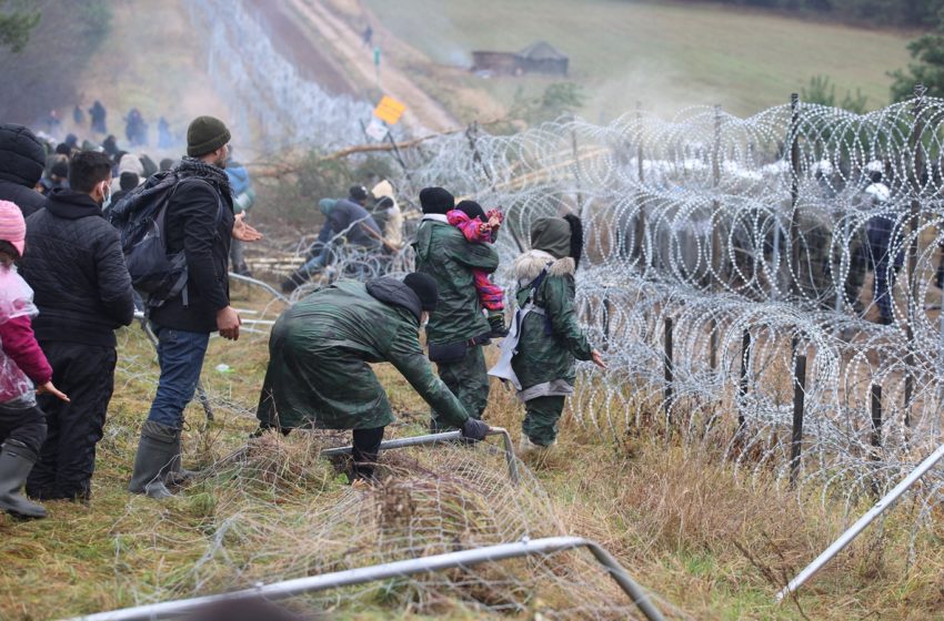  Olas de inmigrantes generan tensión entre la Unión Europea y Bielorrusia