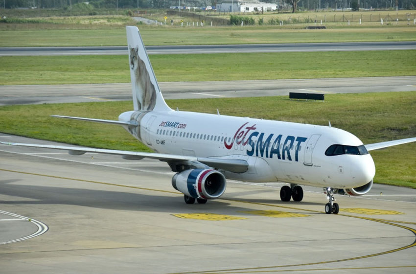  JetSMART comenzó a operar en Uruguay