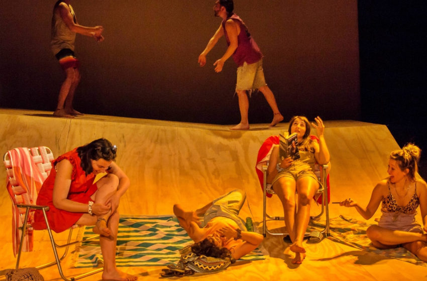  Con Florencia Caballero Bianchi, directora de la obra de teatro «Verano»