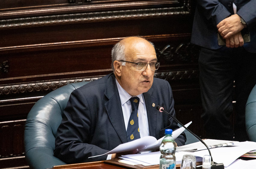  Guillermo Domenech (Cabildo Abierto): «Estamos dando una carta de crédito al ministro Heber para revertir esta tendencia (de aumento de los homicidios)»»