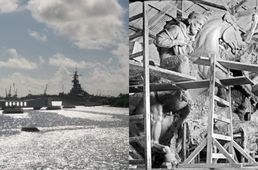  La Tertulia de Colección: El aniversario 75 del ataque a Pearl Harbor y las placas fotográficas del taller del escultor José Belloni