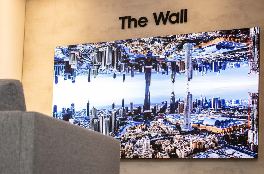  The Wall: Llegó a Uruguay la pantalla más grande de Samsung
