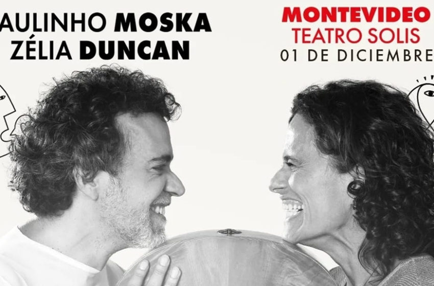  El par impar carioca llega a Montevideo, Paulinho Moska y Zélia Duncan
