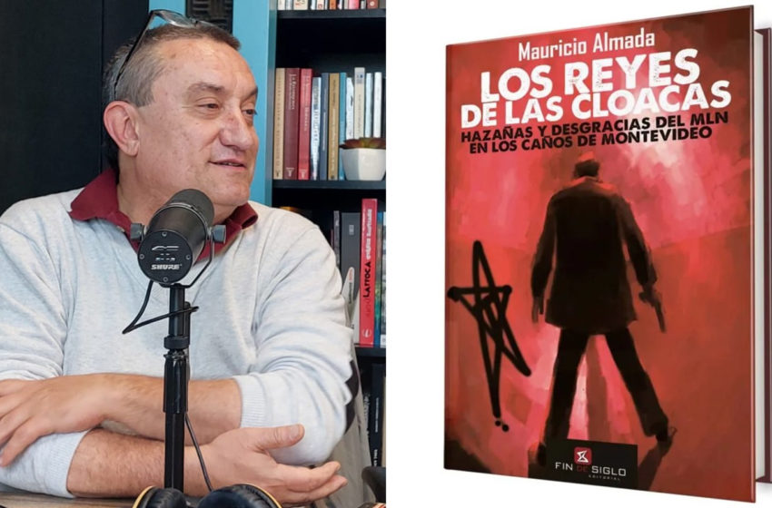  Mauricio Almada presentó en la Feria del Libro «Los reyes de las cloacas: Hazañas y desgracias del MLN en los caños de Montevideo»