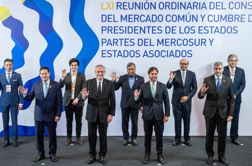  Cumbre del Mercosur: Fernández pidió a Lacalle Pou que “respete” reglas del bloque