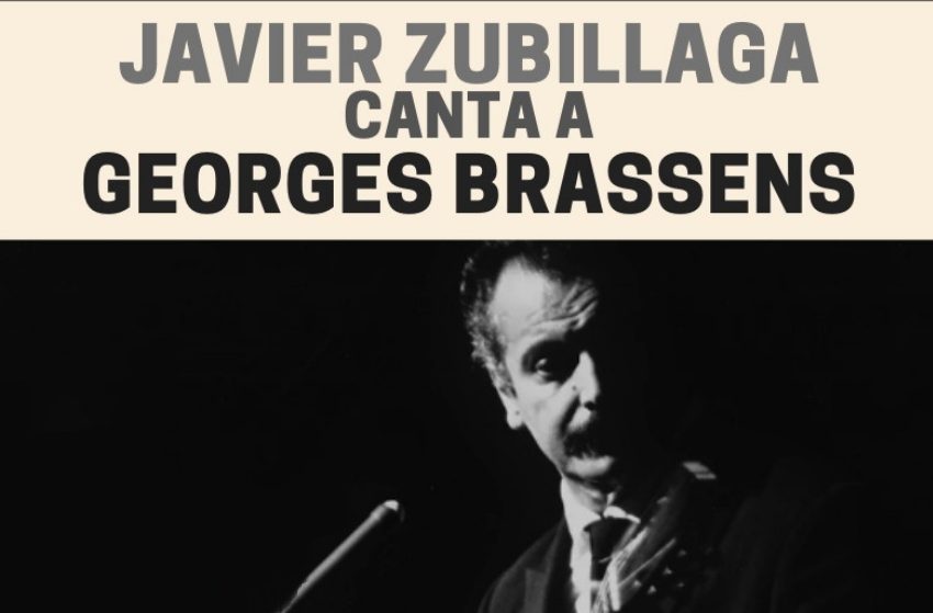  La Música del Día: Georges Brassens en la voz de Javier Zubillaga