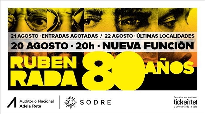  La Música del Día: 80 años de Rubén Rada