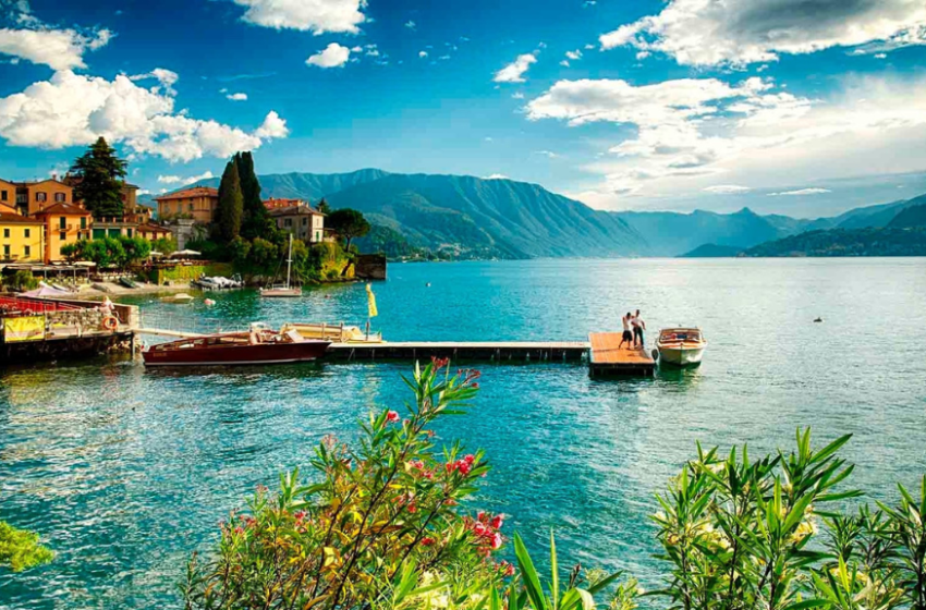  El norte de Italia está salpicado de maravillosos lagos y el Lago de Como destaca entre ellos