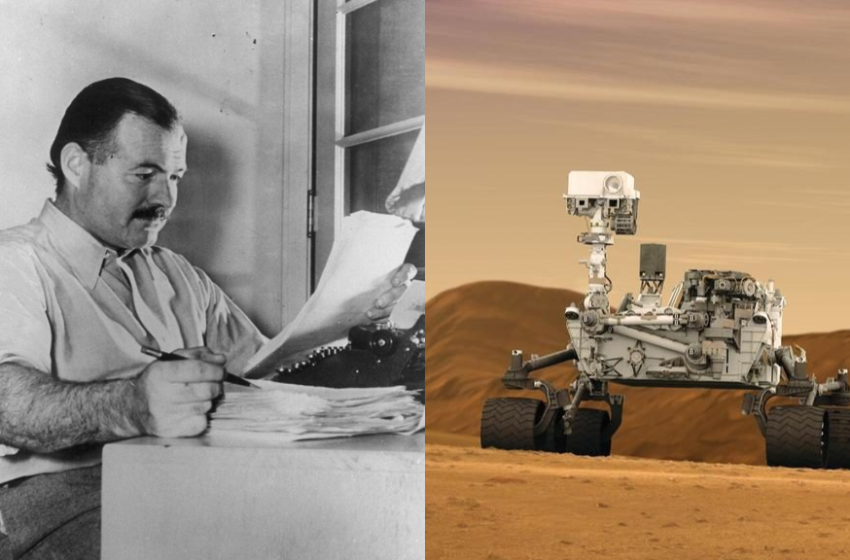  La Tertulia de Colección:  50 años del fallecimiento de Ernest Hemingway y el Robot Curiosity y su misión de búsqueda de condiciones propicias para albergar la vida en Marte