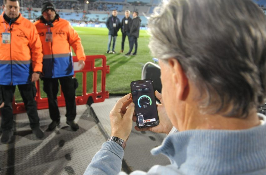  Antel encendió la tecnología 5G en el Estadio Centenario