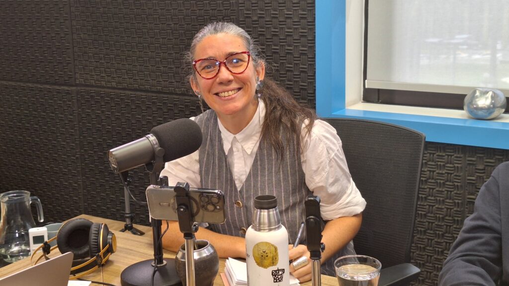 Ana Laura Pérez, periodista, integrante de La Tertulia