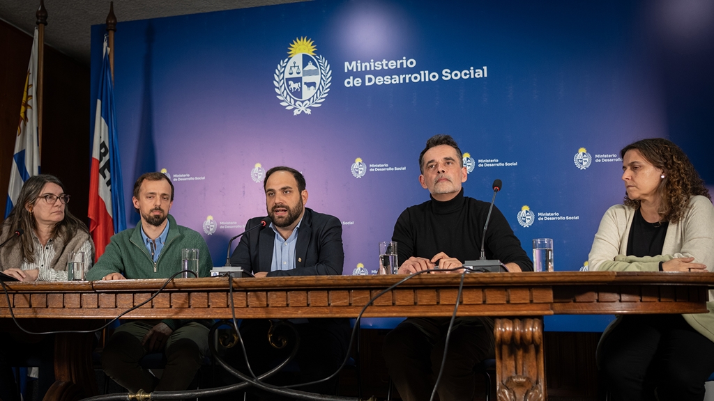 Presentación del Mides de iniciativas ante la realidad de las personas en situación de calle. / Foto: Presidencia