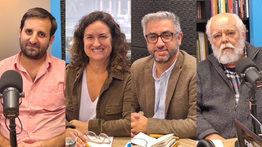 Juan Pablo Tosar, Daniela Hirschfeld, Javier Mazza y Héctor Musto. / Fotos: En Perspectiva.