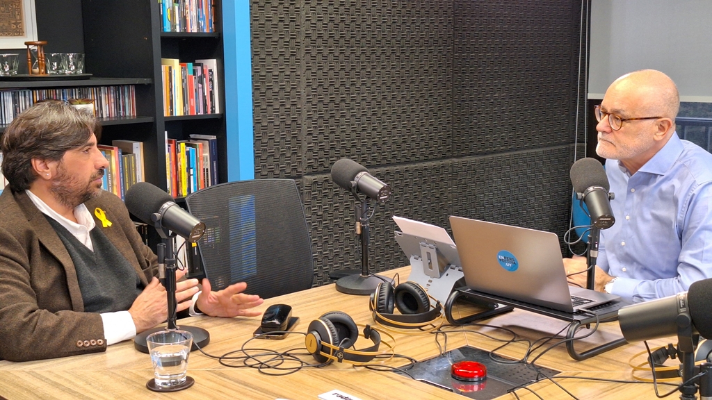 Marcelo Metediera en el estudio de En Perspectiva.
