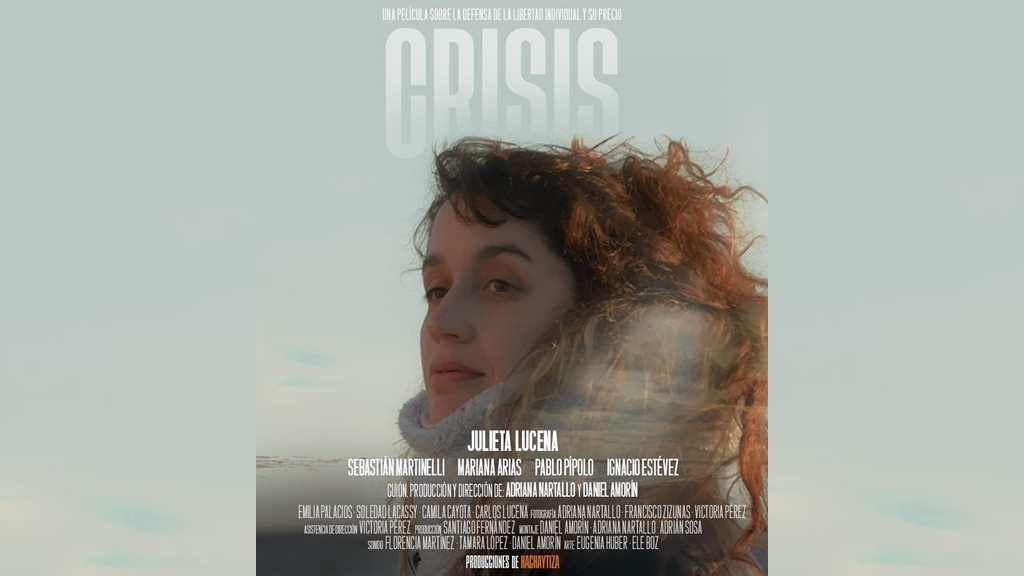 Flyer película uruguaya Crisis.