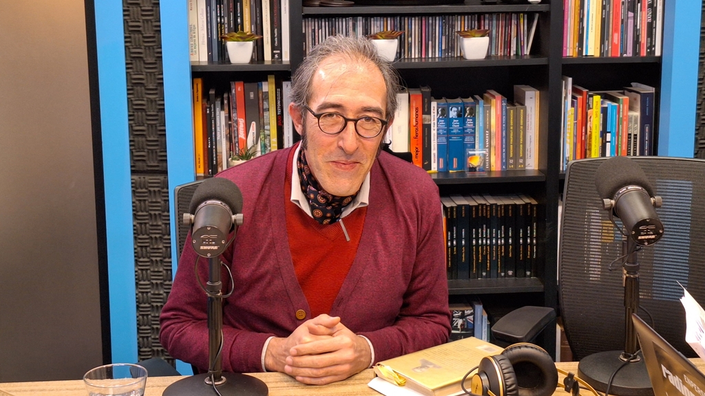 Diego Sanguinetti, profesor de literatura, apasionado de la etimología.