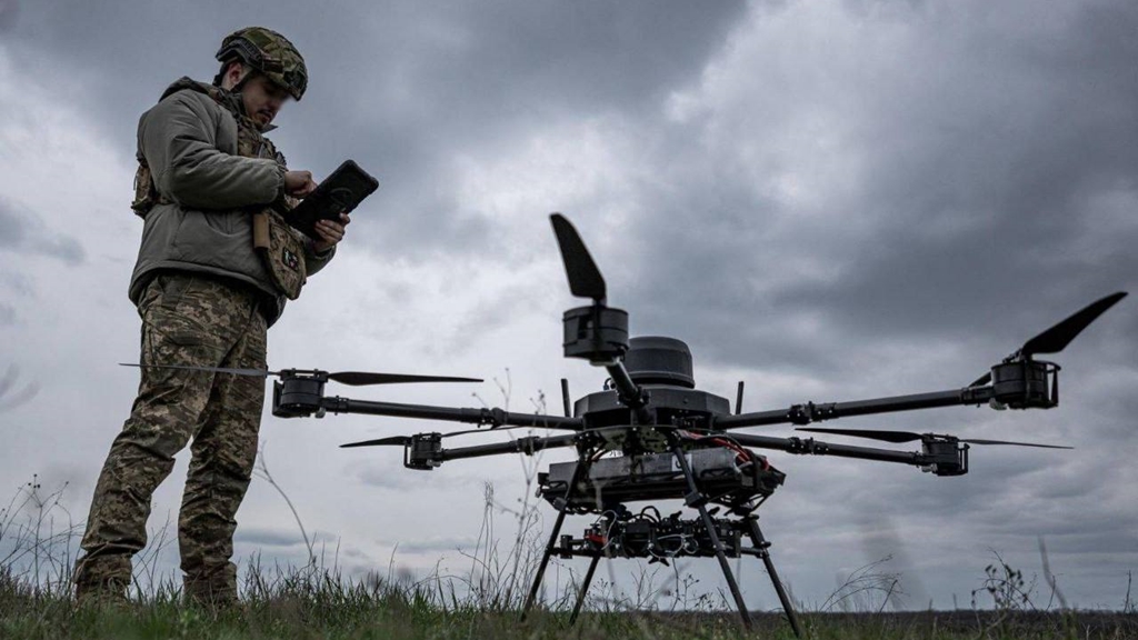 Drone ucraniano. / Foto: Anton Sheveliov, Ministerio de Defensa de Ucrania