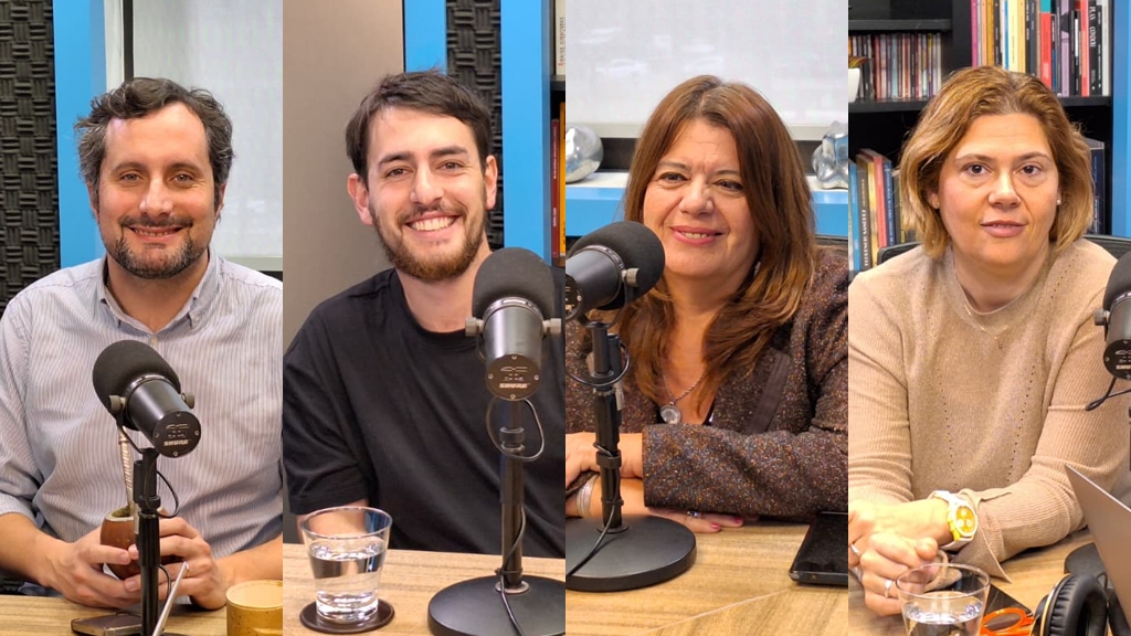 La Tertulia de los Miércoles con Gonzalo Baroni, Juan Erosa, Elena Grauert y Eleonora Navatta.