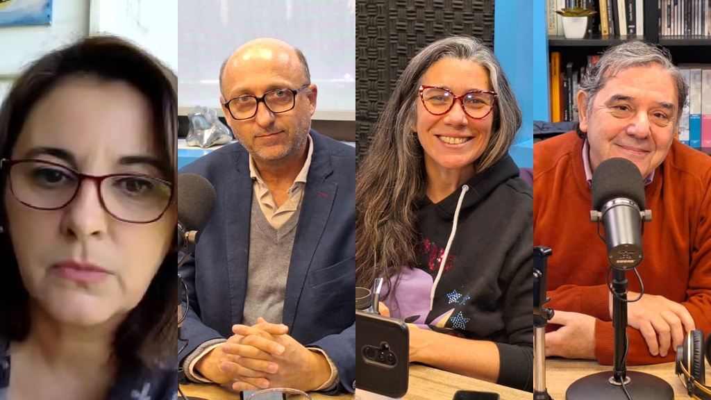 La Tertulia de los Jueves con Cecilia Eguiluz, Daniel Supervielle, Ana Laura Pérez y Daoiz Uriarte.