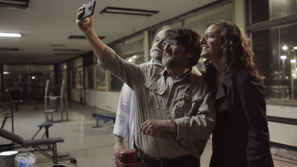 Néstor Guzzini, César Troncoso y Verónica Perrotta