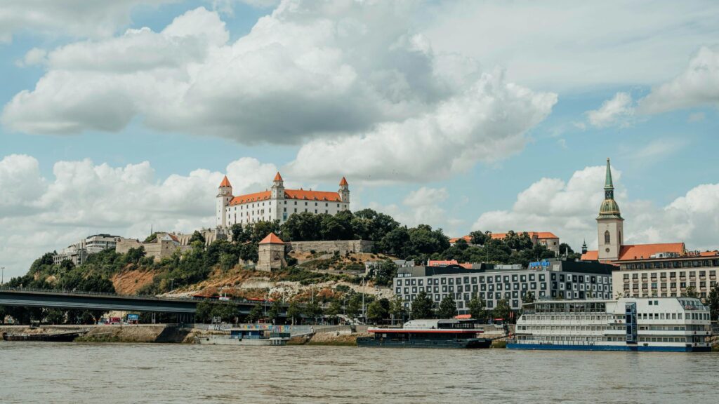 Castillo en Bratislava, Eslovaquia