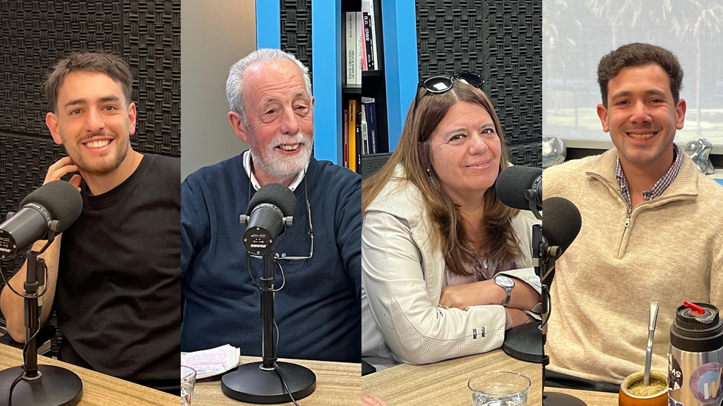 La Tertulia de los Miércoles con Juan Erosa, Miguel Fernández Galeano, Elena Grauert y Martín Moraes.