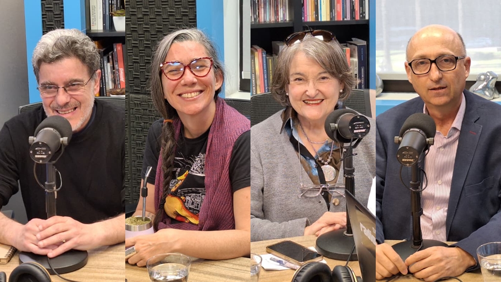 La Tertulia de los Jueves con Gabriel Mazzarovich, Ana Laura Pérez, Gloria Robaina y Daniel Supervielle.