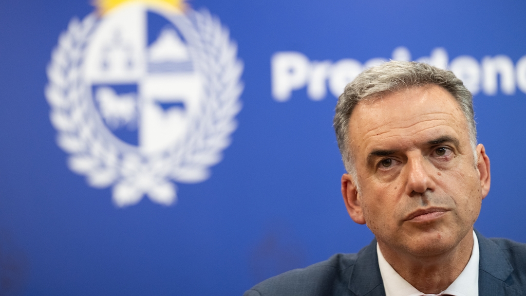 Yamandú Orsi. Foto: Santiago Mazzarovich / adhocFOTOS