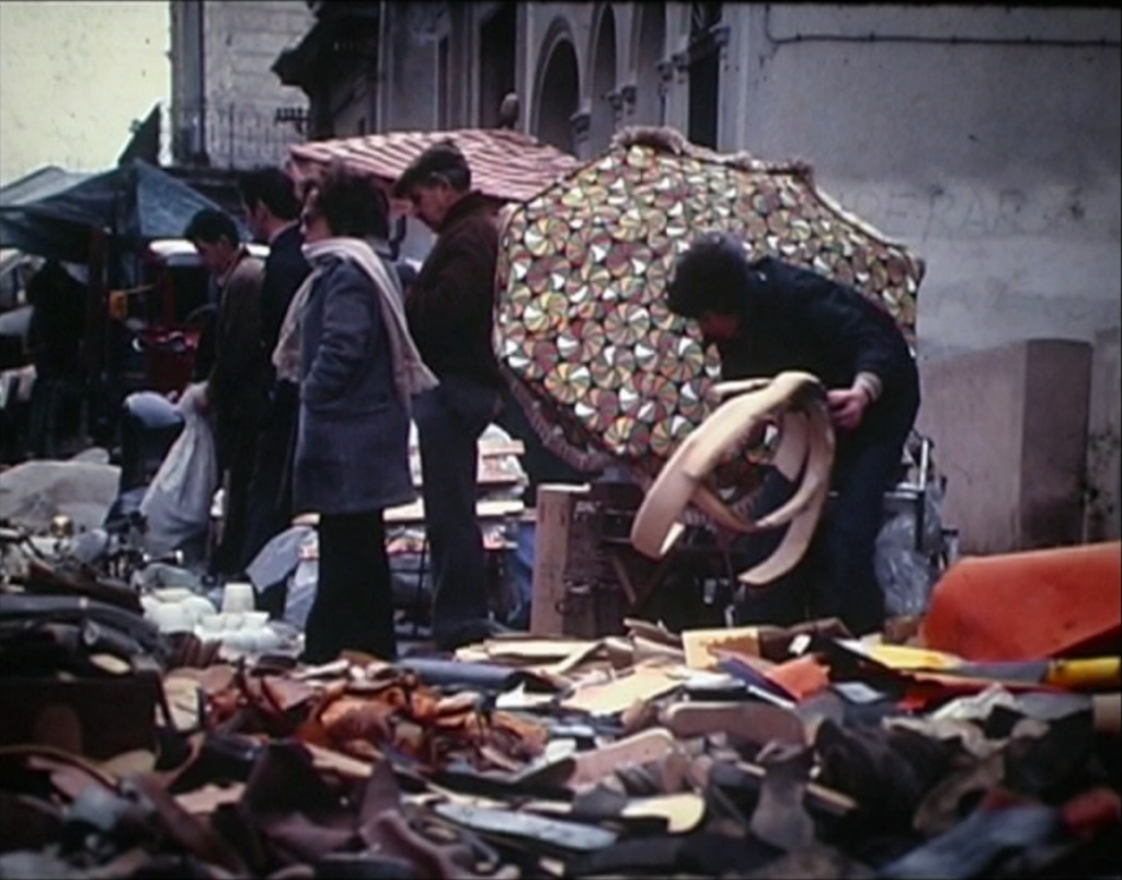 Feria Tristán Narvaja en 1978