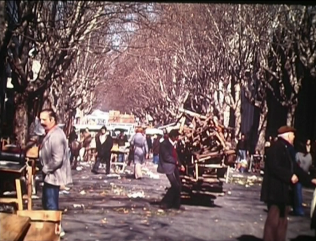 Feria Tristán Narvaja en 1978