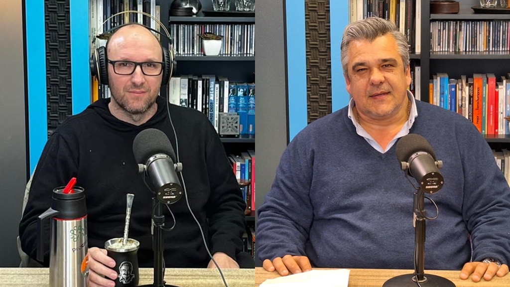 Sebastián Sabini (FA) y Carlos Camy (PN)