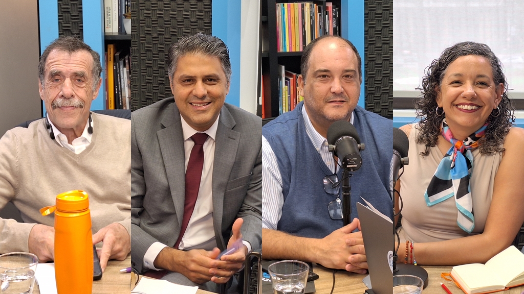 La Tertulia de los Lunes con Miguel Brechner, Martín Bueno, Pablo Díaz y Patricia González.