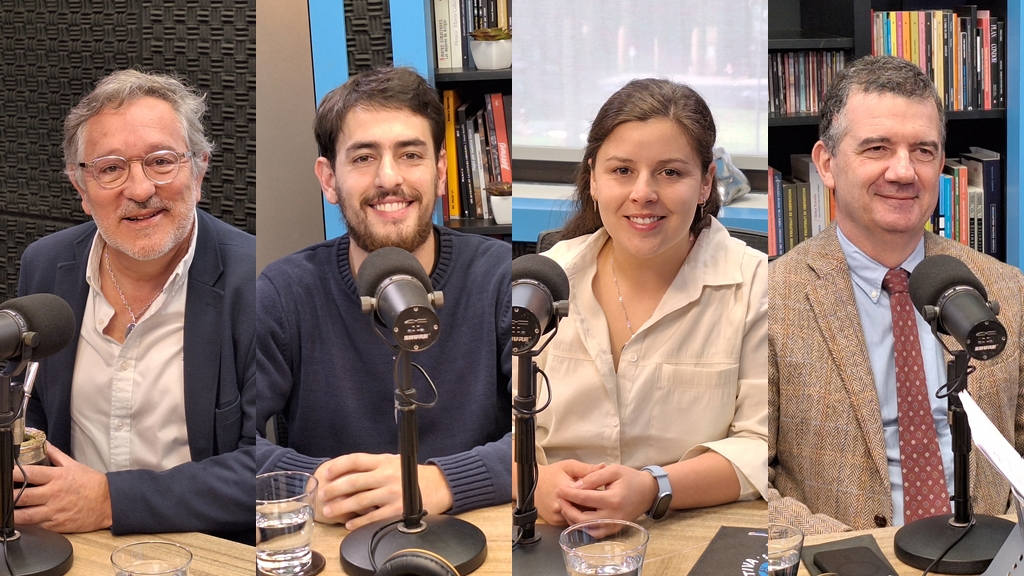 La Tertulia de los Miércoles con Leonardo Costa, Juan Erosa, Amira Fagúndez y Tomás Teijeiro.