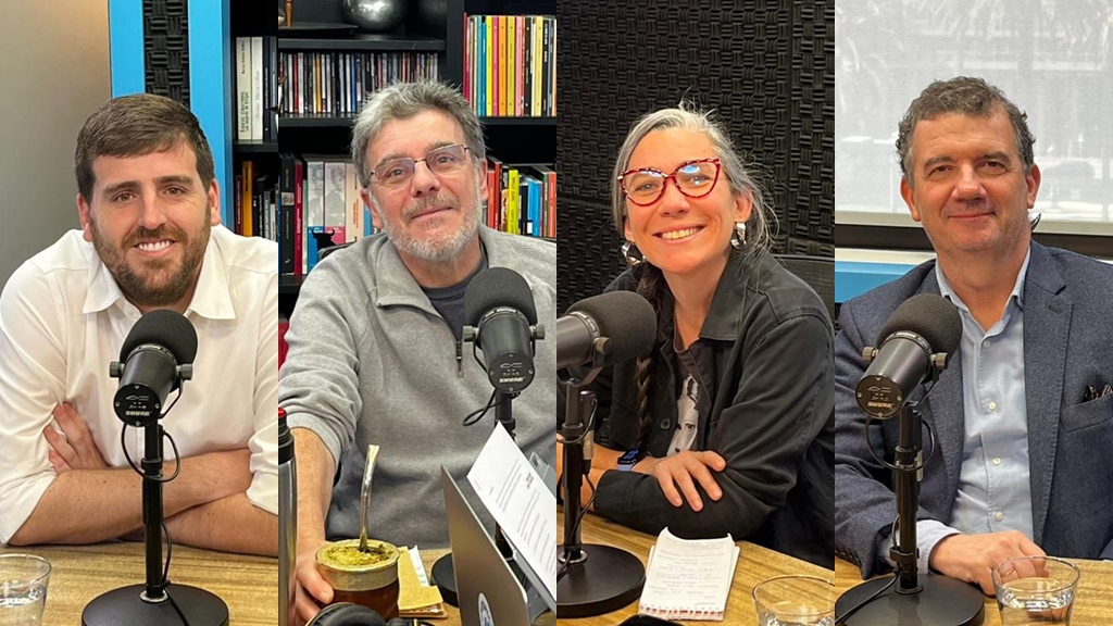 La Tertulia de los Jueves con Matías Bordaberry, Gabriel Mazzarovich, Ana Laura Pérez y Tomás Teijeiro.