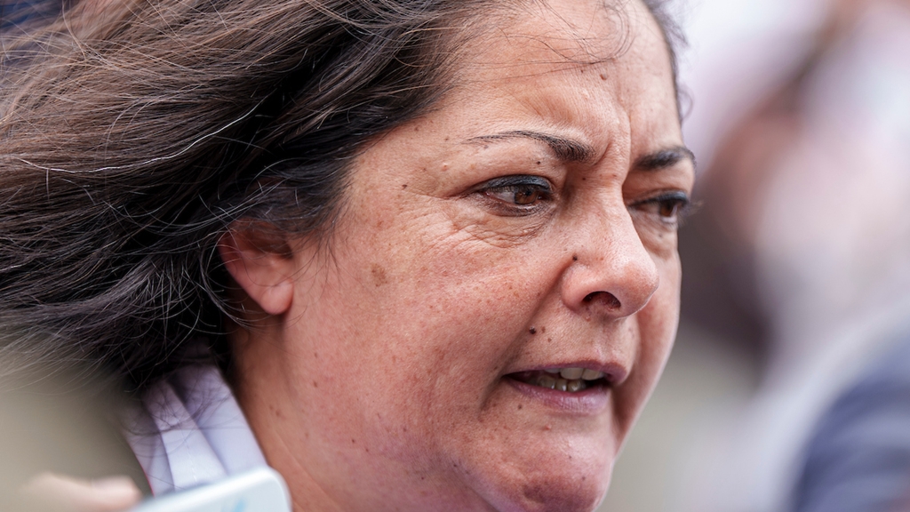 Paola López, secretaria general de Ademu. Foto: Mauricio Zina / adhocFOTOS